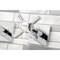 Kingston Brass KS6051ZX Wall Mount Tub Faucet, Polished Chrome KS6051ZX - alternate 2
